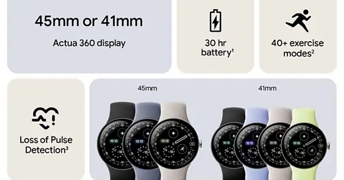 Google Pixel Watch 4 搶先看:螢幕亮度飆到 3000 尼特、主打 AI 語音互動