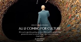 《紐約客》警告：AI 正在接管文化？從演算法推薦到自動創作的未來