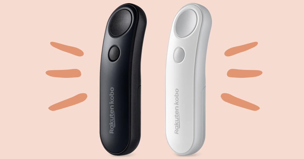 樂天 Kobo 推出首款 Kobo Remote 藍牙翻頁器!直覺操作、還可調整有聲書音量,售價 899 元