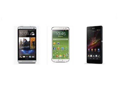 Samsung Galaxy S4、HTC One、Xperia Z 規格比一比