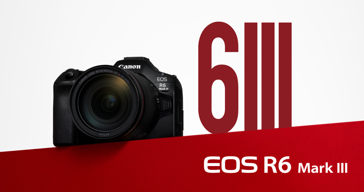 Canon 發表 EOS R6 Mark III 和 RF 45mm F1.2 STM！混合拍攝再進化