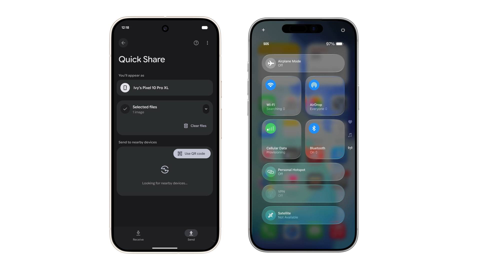 iPhone 跟 Pixel 10 可以檔案互傳了，Pixel 10 系列率先整合 Quick Share 與 AirDrop 功能