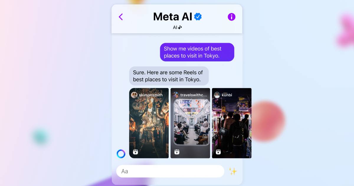 Meta AI 終於在台灣上線！FB、IG、Messenger 都可用，目前正在逐步開放中