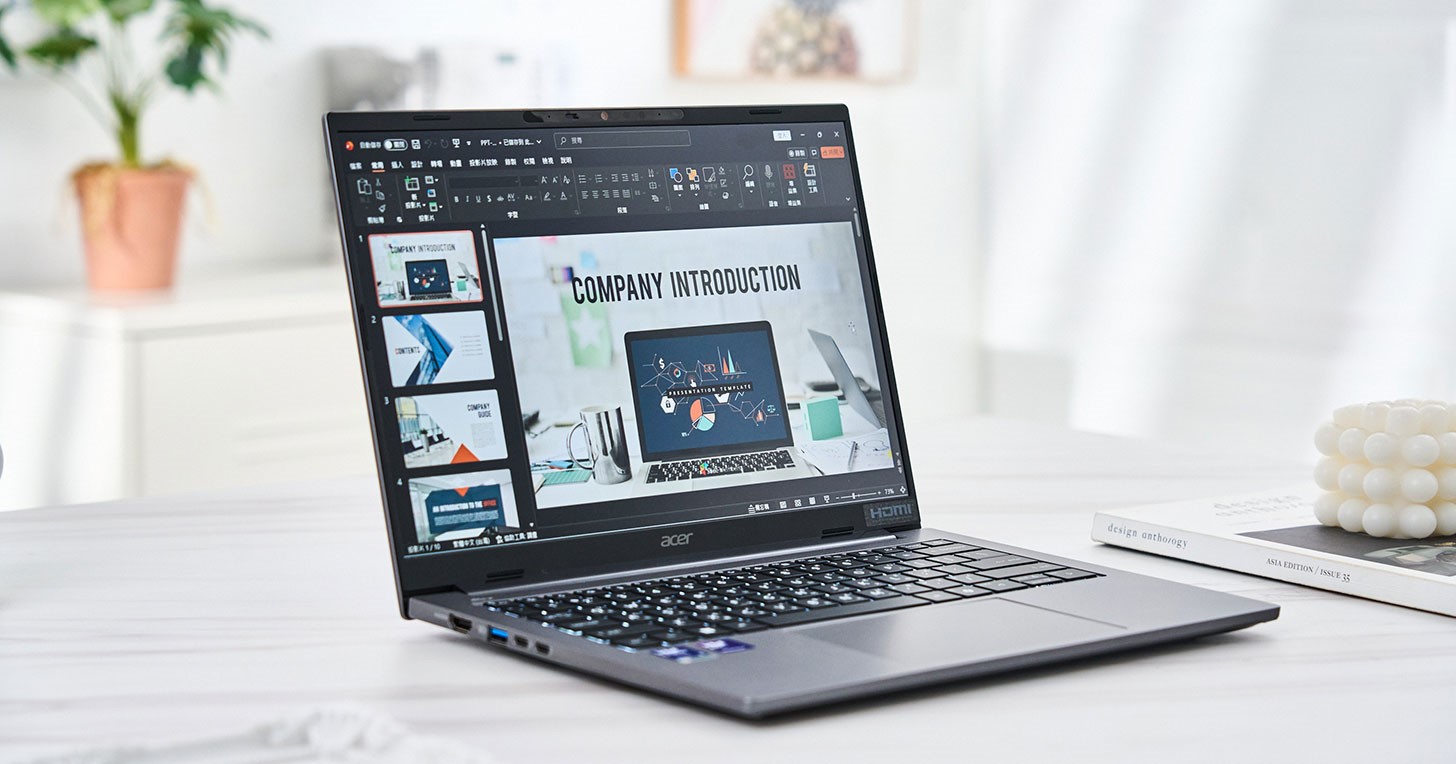 Acer TravelMate X4 14 AI 開箱實測：輕量化 Copilot+ PC 助力 AI 體驗，實現高效穩定的商務利器！
