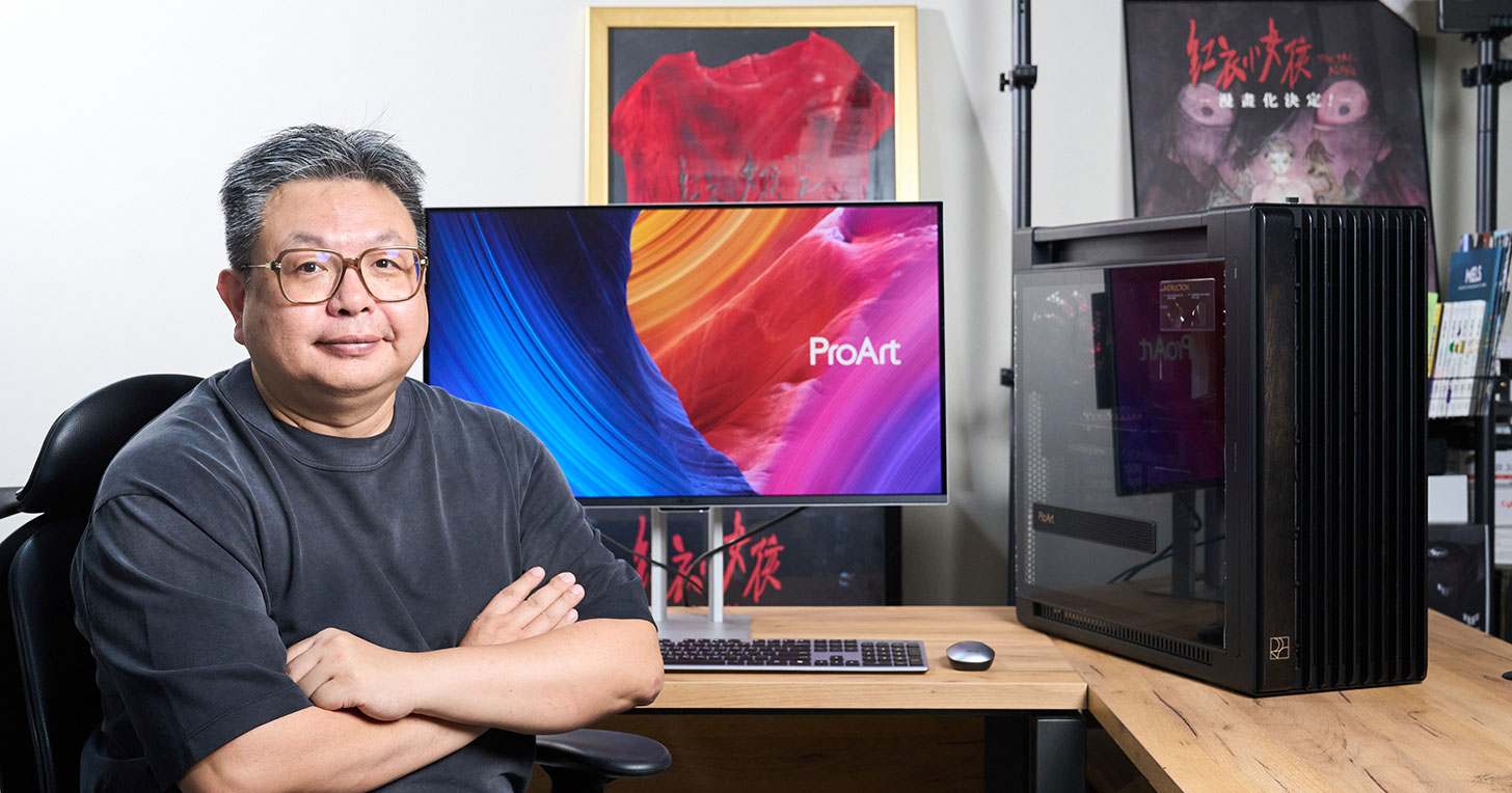 台灣「魔神仔宇宙」的幕後推⼿：紅衣小女孩股份有限公司陳信吉總經理專訪，解密 ProArt 如何精準還原駭⼈細節