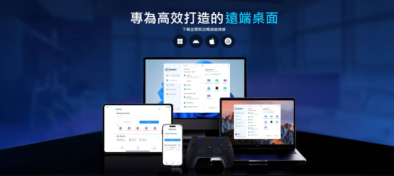DeskIn：新一代遠端桌面軟體，以高效能與跨平台兼容性引領產業變革