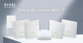 Zyxel 發表六款 Wi-Fi 7 無線基地台，鎖定小型企業升級門檻、雲端管理簡化部署提升穩定性