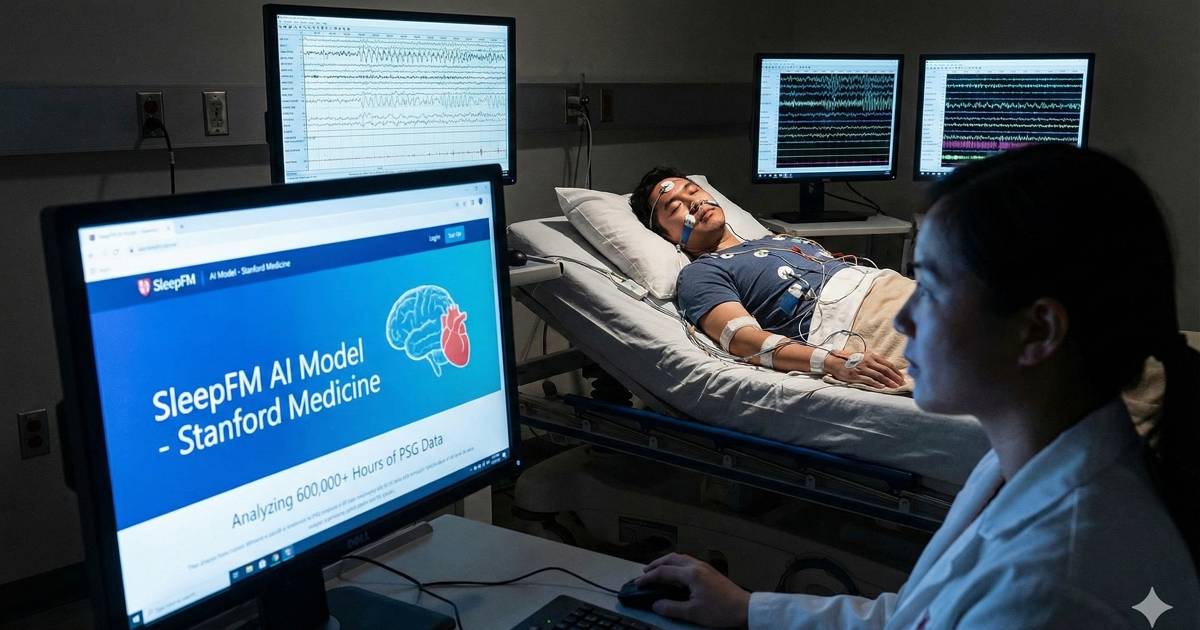 睡一晚就能預測癌症、巴金森？史丹佛超狂AI「SleepFM」讓你躺著顧健康！