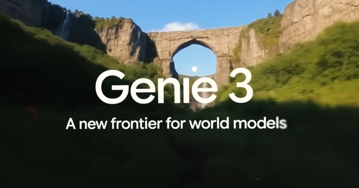 Google DeepMind Genie 3開放美國用戶使用！AI世界模型進化，24fps即時探索，未來遊戲就長這樣？