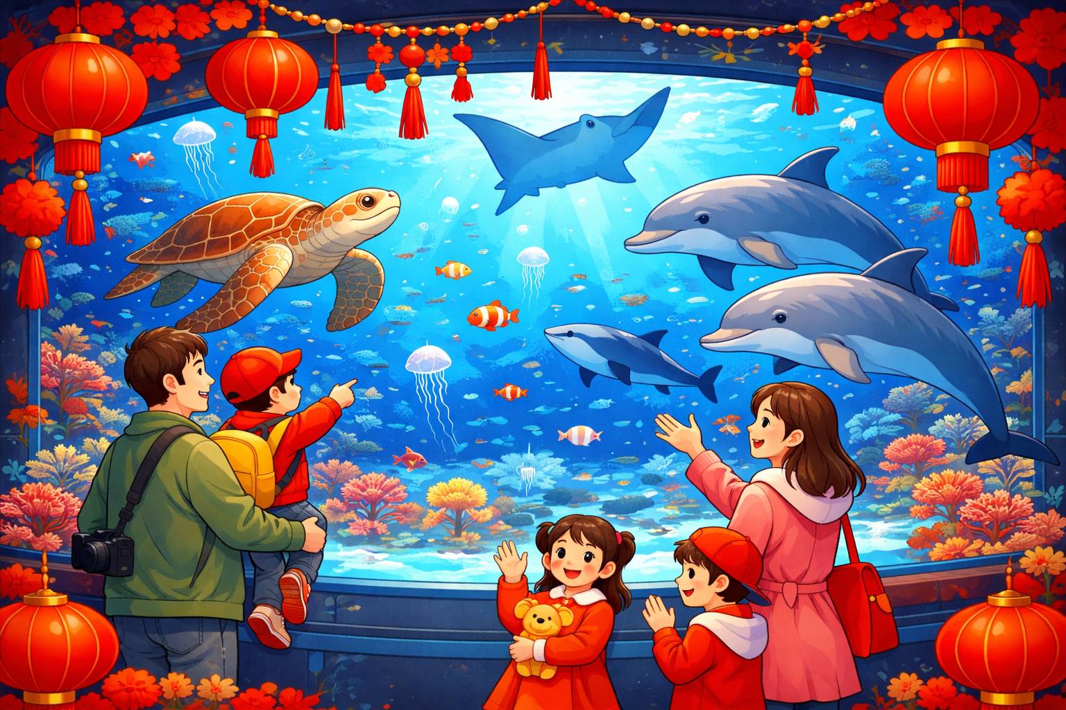 So-net 攜手屏東海生館推新春限定闖關活動，現場加入官方 LINE 帳號換好禮