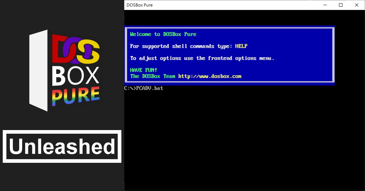 Windows 98復活：DOSBox Pure Unleashed基本設定與選項介紹