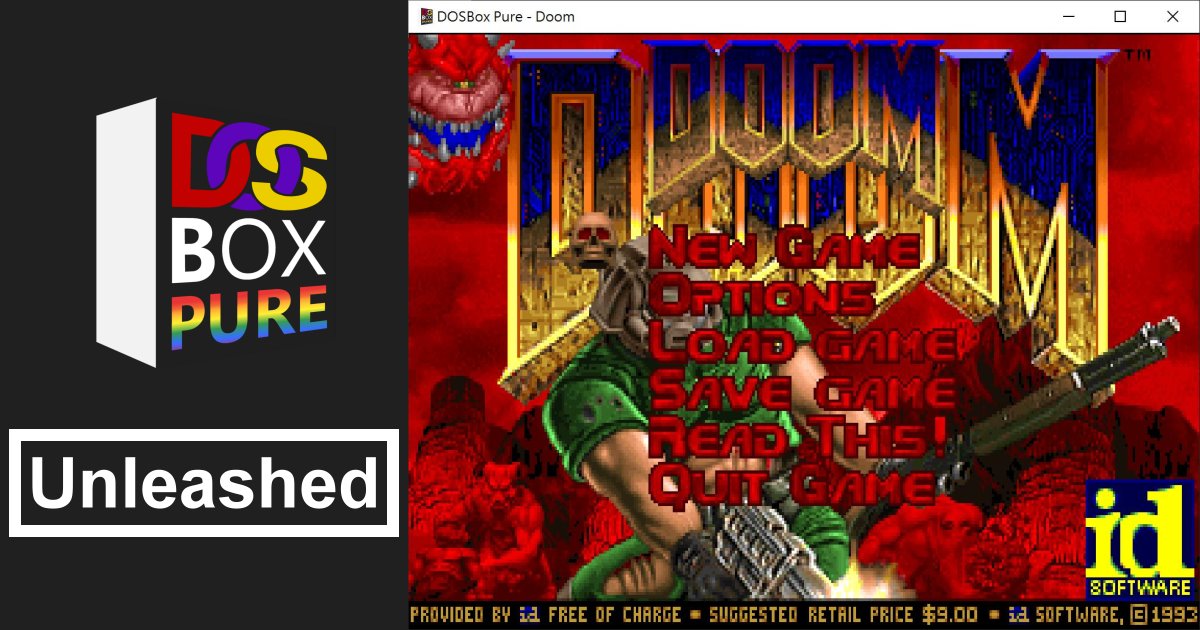 Windows 98復活：DOSBox Pure Unleashed執行DOS遊戲與按鍵映射設定