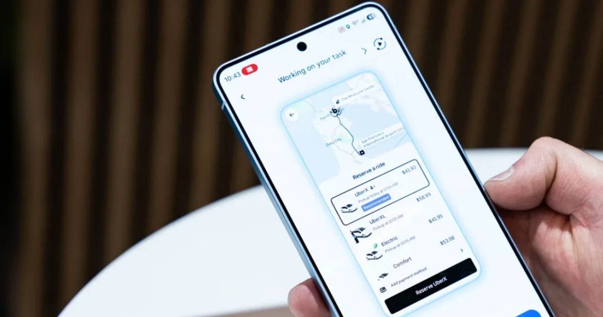 外媒實測三星 Galaxy S26 Ultra 「螢幕自動化」：出一張嘴 AI 幫你點 Uber Eats