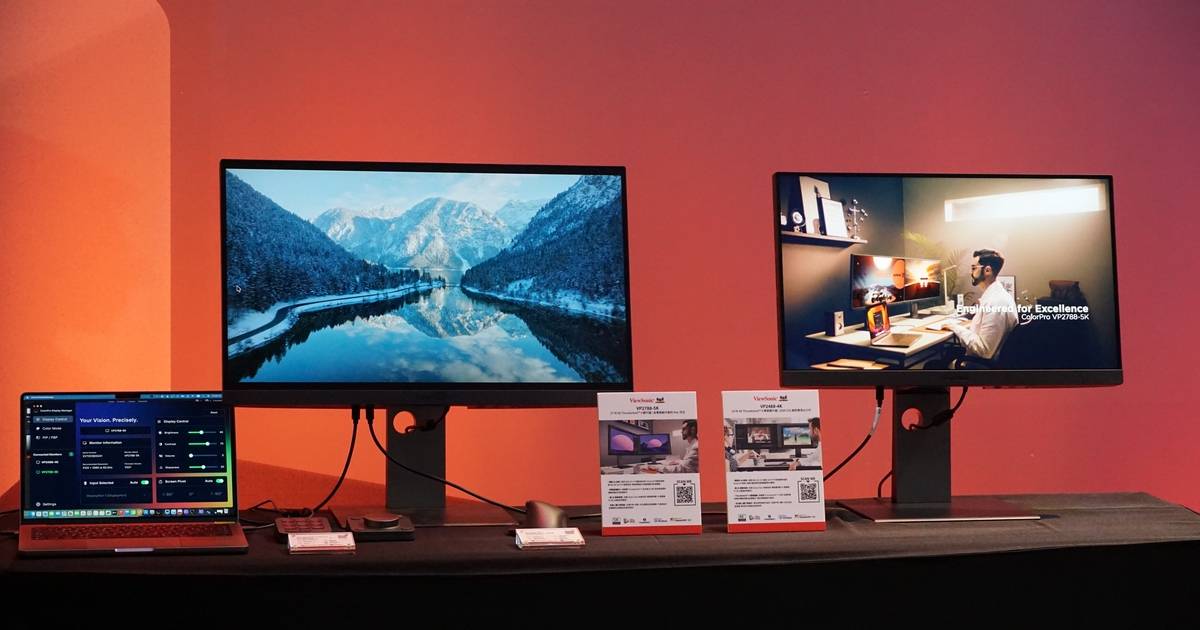 ViewSonic 擴大台灣顯示器產品布局：ColorPro、Gaming、WorkPro 三大系列瞄準創作、電競與混合辦公市場