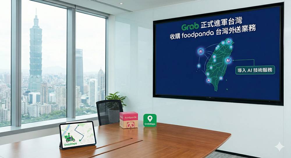 Grab 砸 192 億現金併購 foodpanda 台灣，東南亞外送巨頭版圖首度跨出海外