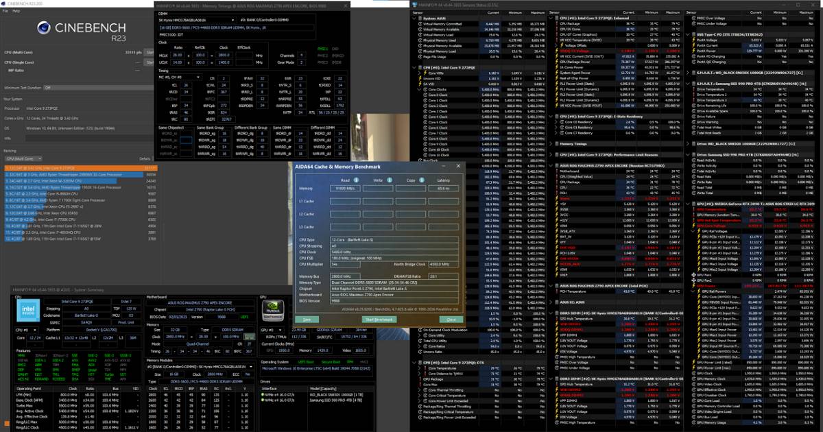 Intel 12 顆大核怪物處理器現身！魔改上 Z790 跑分超越 AMD 9900X3D