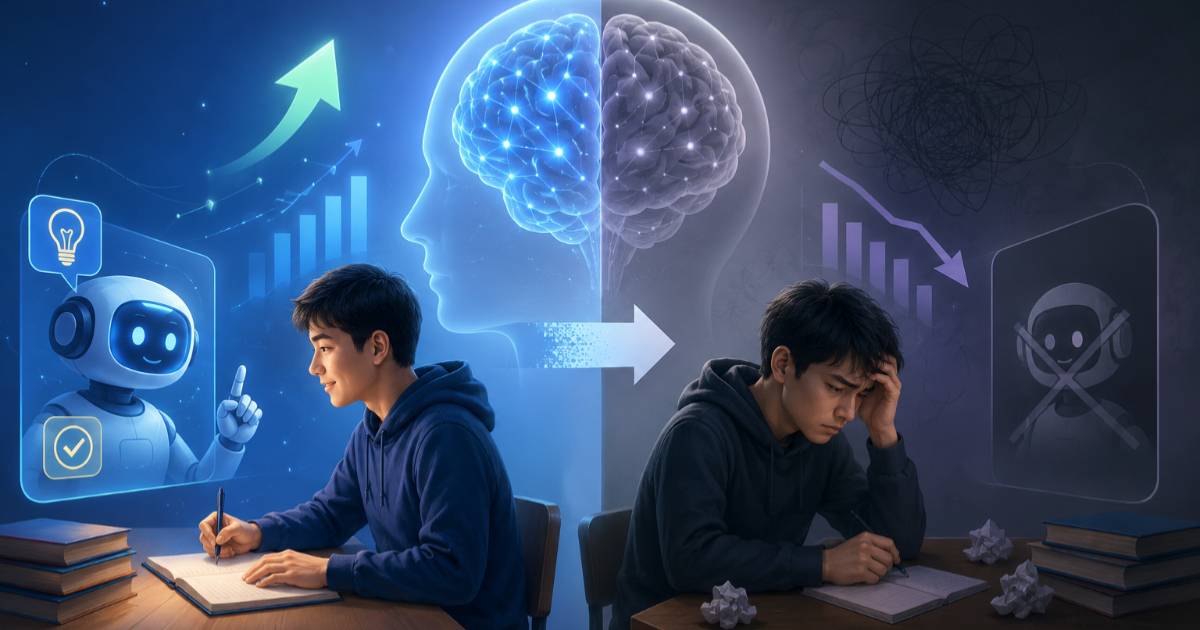 用 AI 真的會變笨？研究顯示使用 AI 10 分鐘，解題能力和耐心都會下降