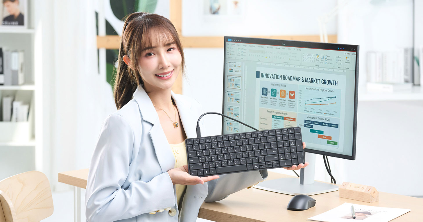 鍵盤就是一台 AI PC！HP EliteBoard G1a 開箱評測：專為商務族、雙場域工作與極簡空間用戶量身打造！