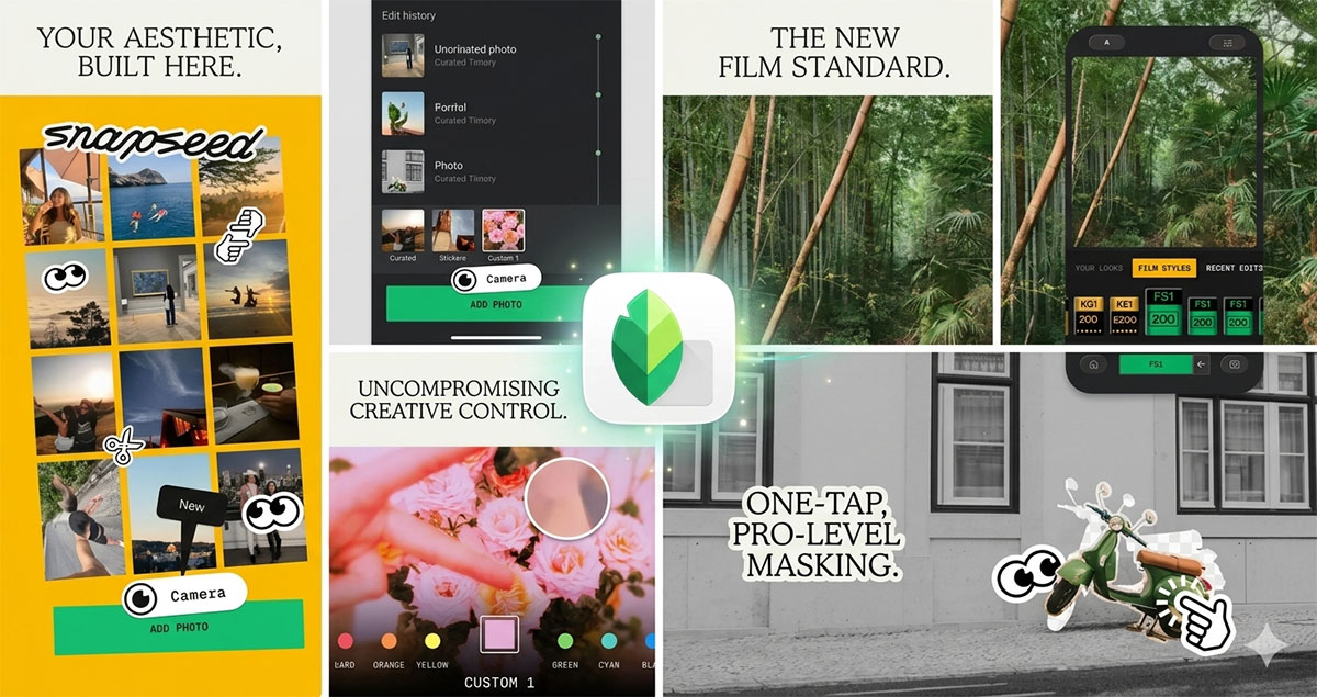 行動攝影愛好者的福音：Snapseed 4.0 重大更新正式登陸 iOS、Android 雙平台