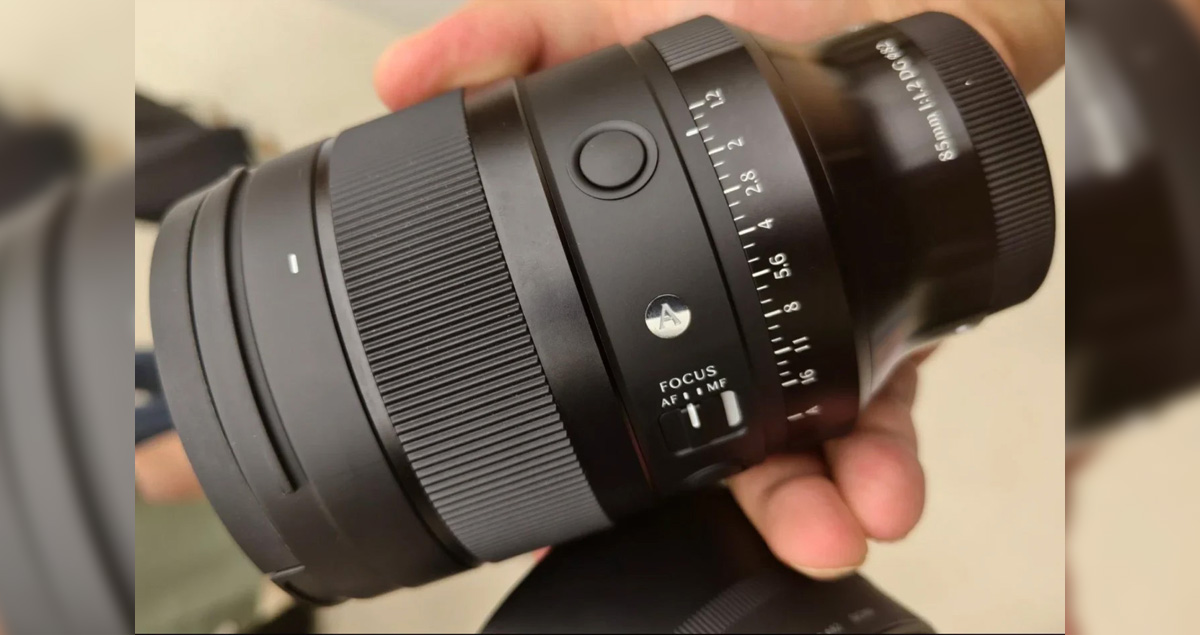 極致大光圈人像鏡現身！Sigma 85mm F1.2 DG | Art 外觀諜照首度曝光