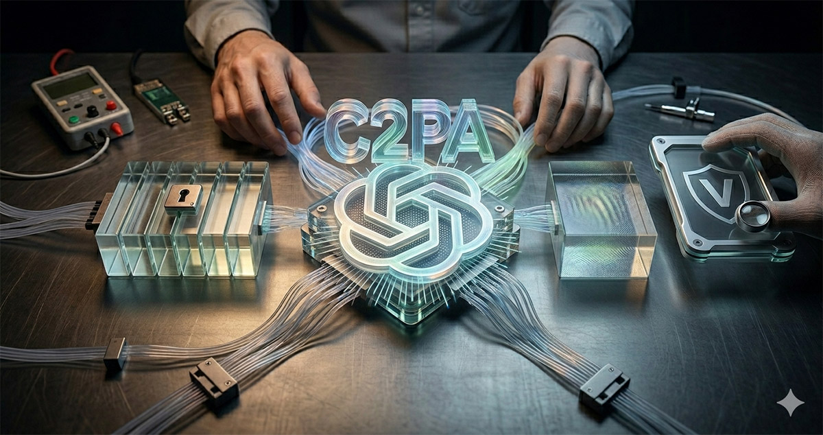 防範生成式影像混淆視聽：OpenAI 啟動 C2PA 與 SynthID 雙重溯源機制