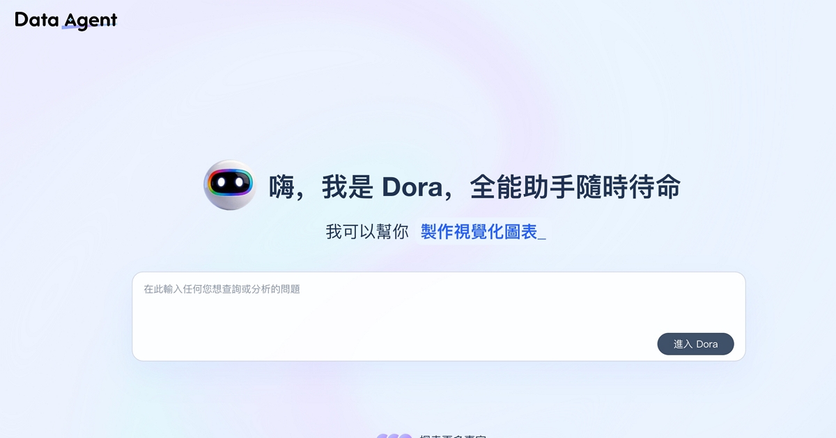 台灣帆軟推出Data Agent數位員工孵化平台Dora：釋放資料價值新利器