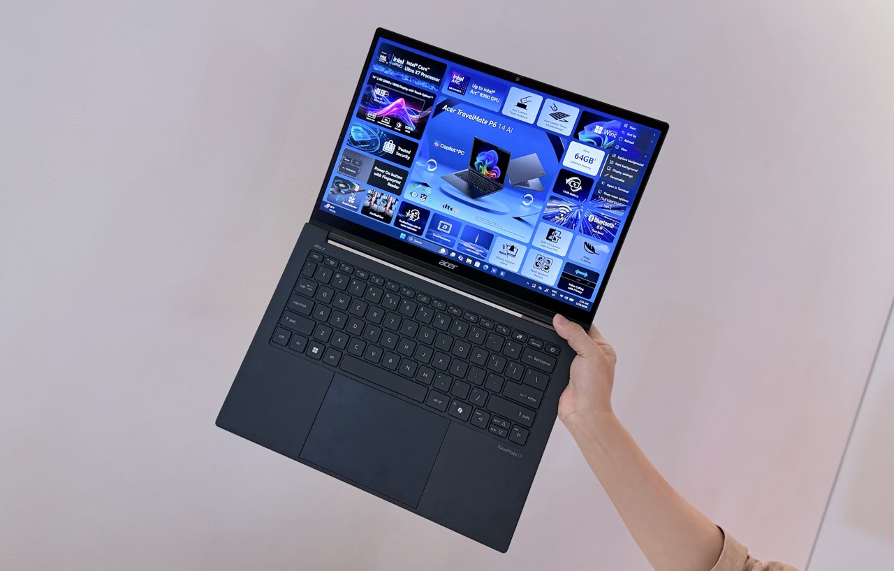 【COMPUTEX 2026】Acer TravelMate P6 AI 登場：150 TOPS 算力、30 小時續航，重量僅 950 克