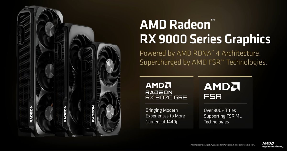 【COMPUTEX 2026】AMD於全球市場推出Radeon RX 9070 GRE顯示卡，FSR 4.1將依序下放至舊世代
