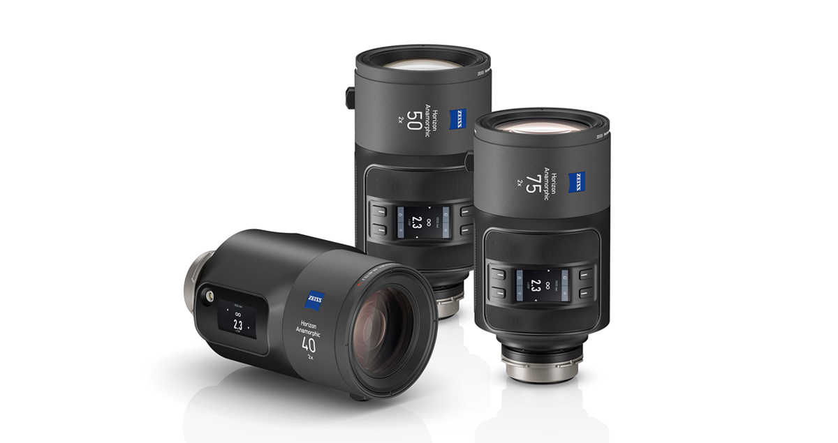 Zeiss 發表 Horizon 全片幅 2x 變形電影鏡頭系列，首創內建馬達與客製化後端鏡片結構