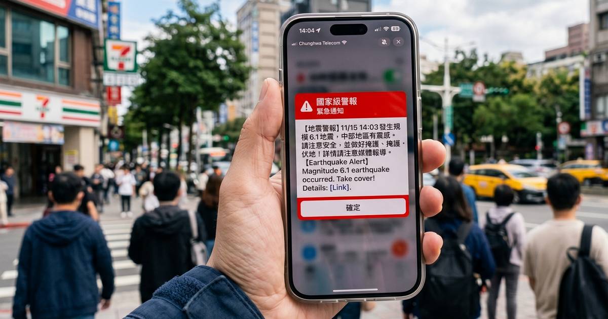 手機半夜狂響嚇死人！巴西「國家級警報」系統遭駭客入侵，訊息內容令人發毛