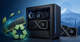 RTX 5090 旗艦主機竟用二手翻新記憶體？日本品牌首推「再生 RAM」新機來壓低整機售價