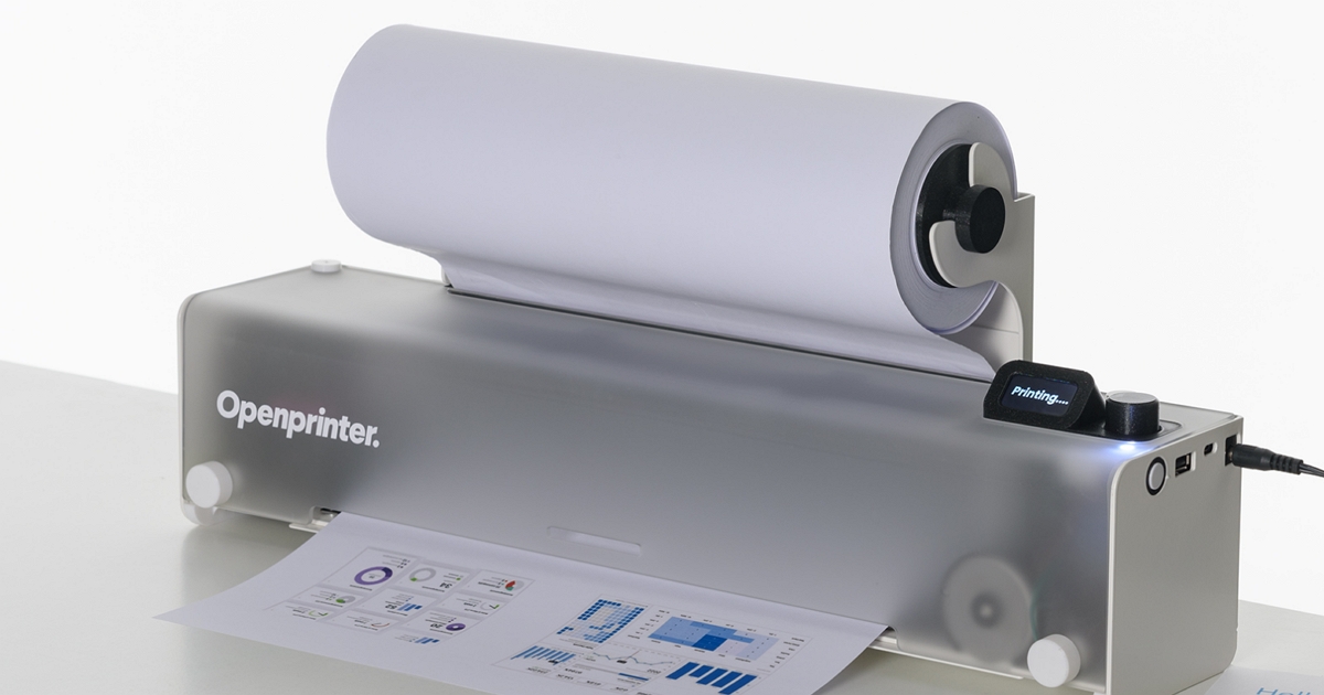 打破大廠墨水綁架！開源、無 DRM 限制的「Open Printer」概念機亮相