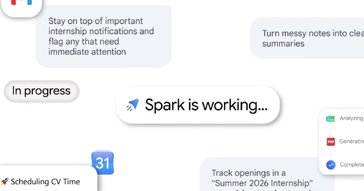 Google 全新 AI 代理 Gemini Spark 登台！睡覺也能幫你自動回信、排行程
