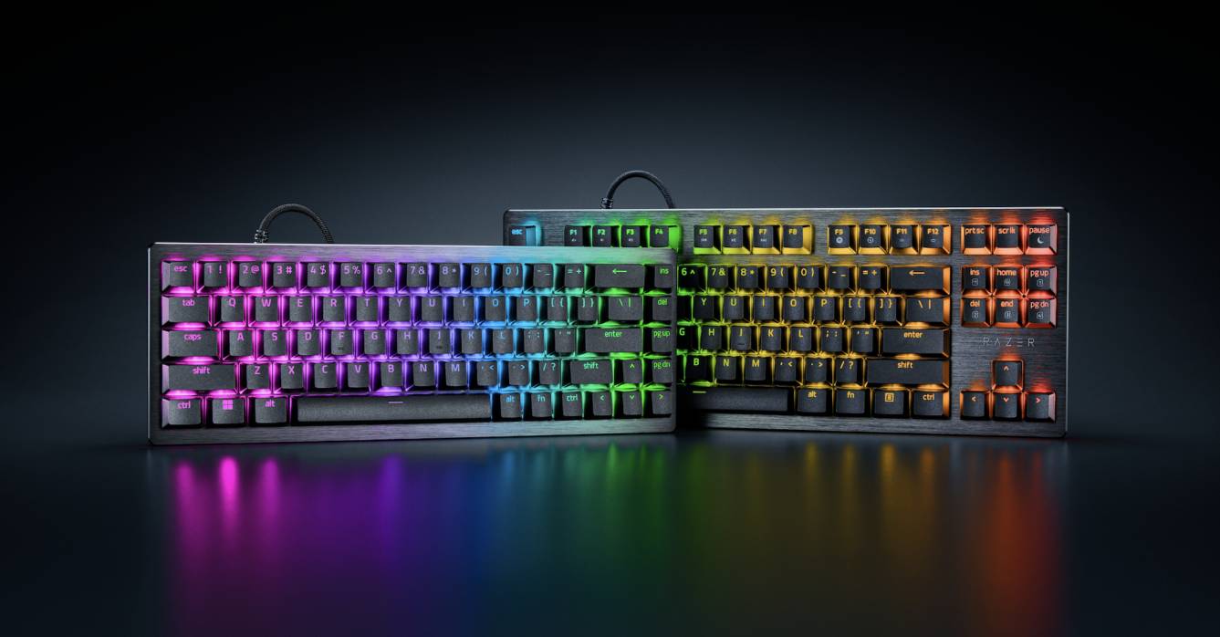 Razer Huntsman V3 HE Magnetic 8KHz 系列磁軸電競鍵盤，8000Hz 輪詢率、0.1mm 觸發全面升級