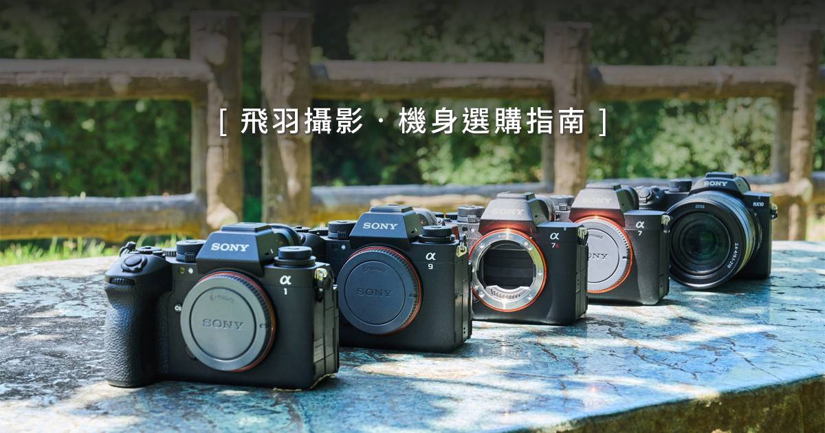 飛羽攝影該怎麼挑相機？攝影師蘇亮宇分享 Sony α1 II、α9 III、α7R VI、α7 V、RX10 V 選機心得