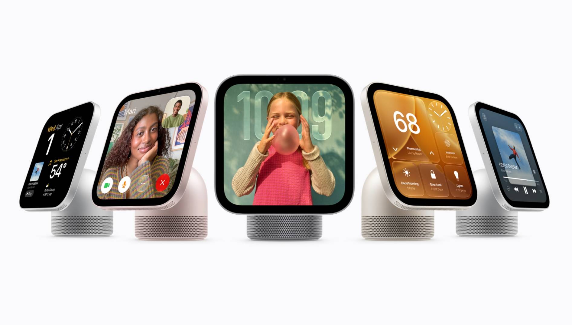 Apple HomeView登場！7 吋螢幕整合 Siri AI、售價 299 美元