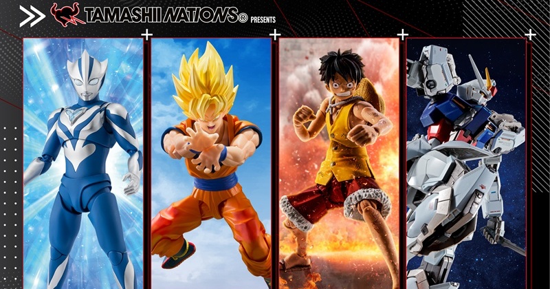 TAMASHII NATIONS 台中快閃店 10/30 登場！魯夫立像首度亮相、鋼彈限定模型與 6 款人氣商品開放抽選
