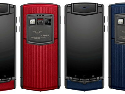 限量 1,000 台、要價 35 萬元，Vertu 首款 Android 手機 Ti 紅、藍新色推出