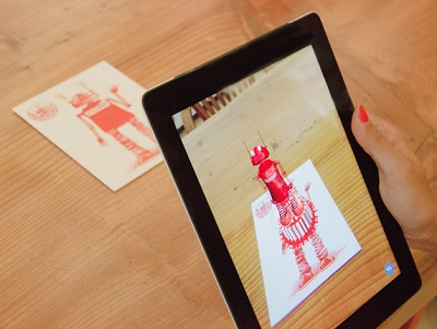 擴增實境卡片 Gizmo，實體傳達、虛擬呈現你的祝福