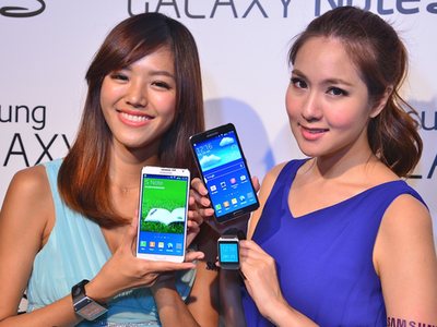 Samsung Galaxy Note 3 台灣上市倒數、預購活動即刻啓動，Galaxy Gear 智慧手錶搶先試玩