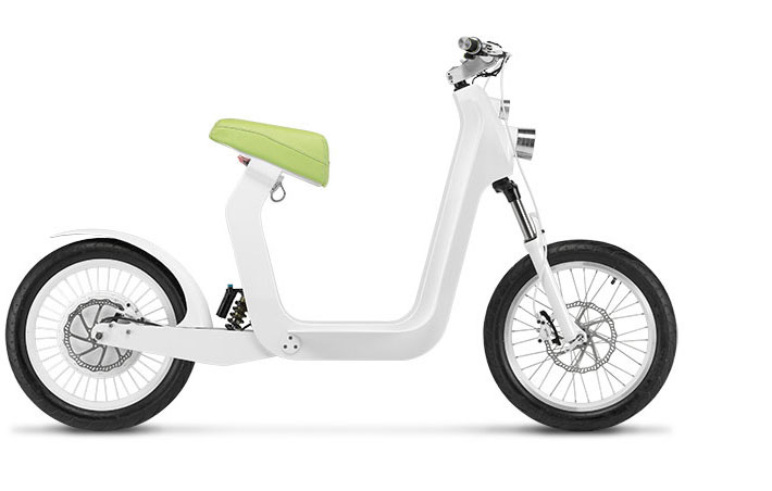 首輛完全與 iPhone 結合的電動車自行車，還具有緊急自動撥打功能