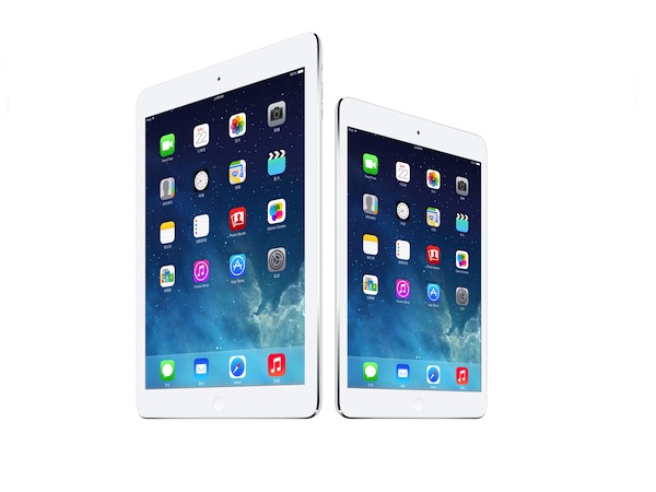 iPad Air 與 iPad mini Retina 12 月 16 日台灣上市