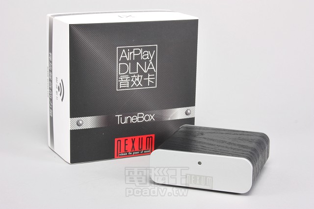 Nexum TuneBox 無線音樂串流轉接器，Wi-Fi 傳輸高音質不壓縮