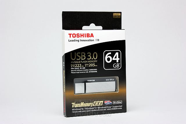 Toshiba TransMemory-EX II 高速 USB 3.0 隨身碟，寫入速度上看 200MB/s