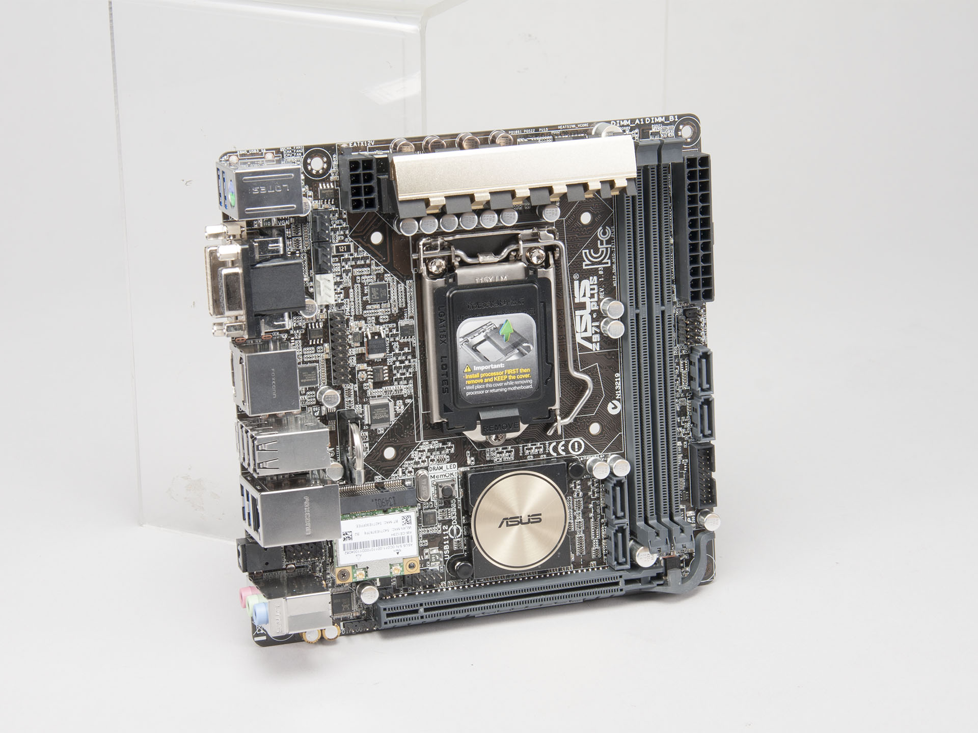 華碩 Z97I-Plus 主打多功全能，淺談 Mini-ITX 主機板設計