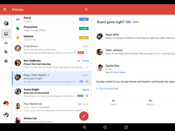 Google 本週推Android 版本Gmail、Google Calendar 更新，新功能搶先看