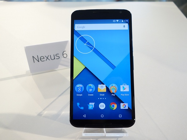 Nexus 6 在台亮相，Google 原生大螢幕平板手機動手玩