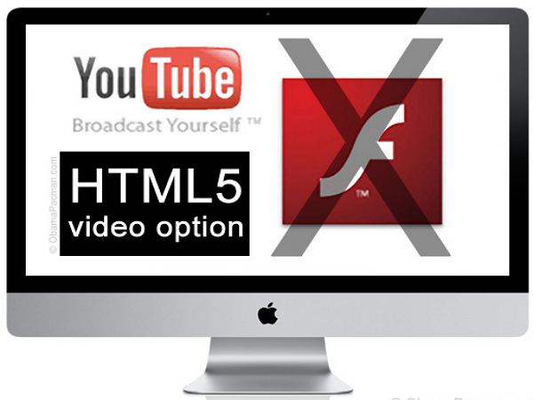 YouTube正式宣布以HTML5取代Flash，為預設播放影片機制