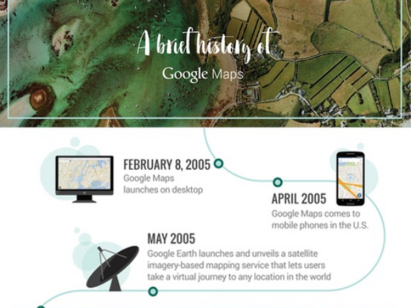 Google地圖10週年了！一張圖看它曾經做過的那些瘋狂事