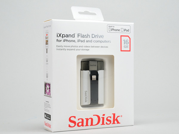 SanDisk iXpand 隨身碟試用，內建電池不用吃手機、平板的電